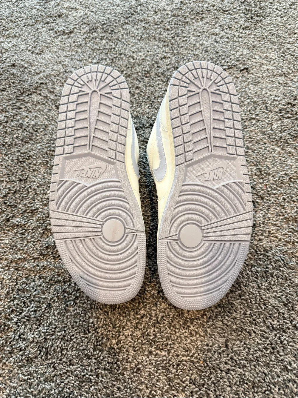 NEW - Size 7M/8.5W - Air Jordan 1 Low Women’s Sail Ghost Sneakers - DC0774-106